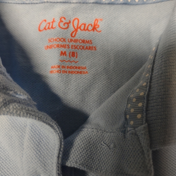 Cat & Jack light blue uniform shirt - Picture 3 of 3